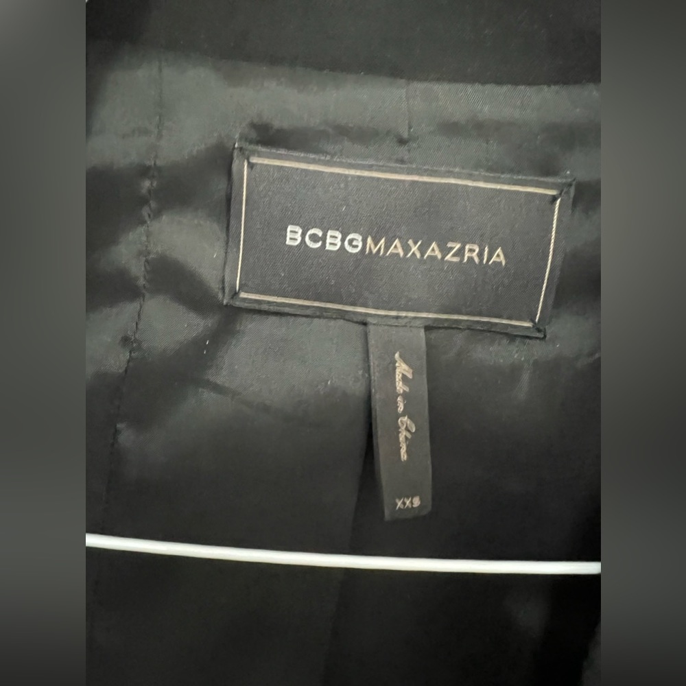BCBGMAXAZRIA Women's Black Blazer Jacket - Picture 4 of 6